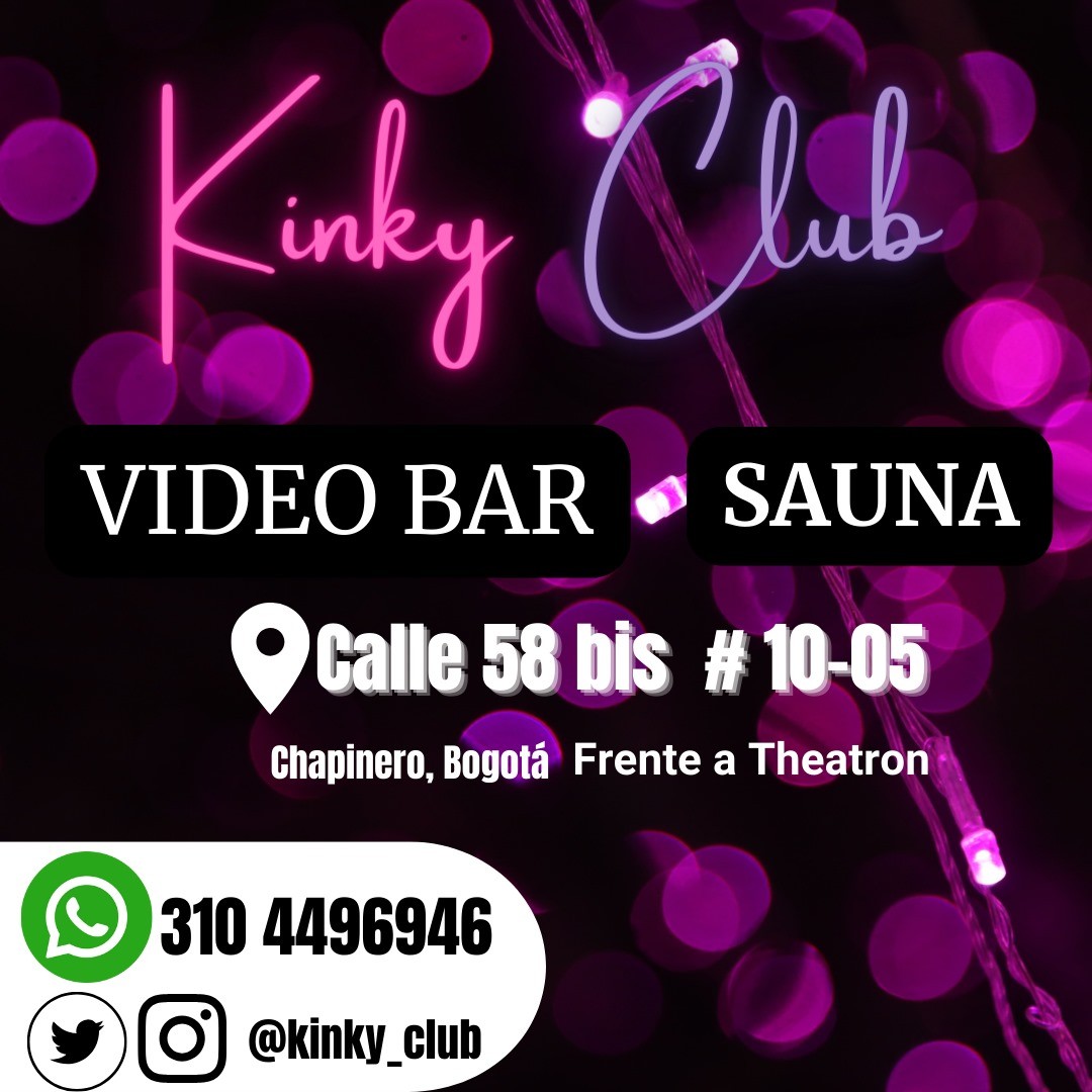 KINKY CLUB · VIDEO BAR & SAUNA en BOGOT