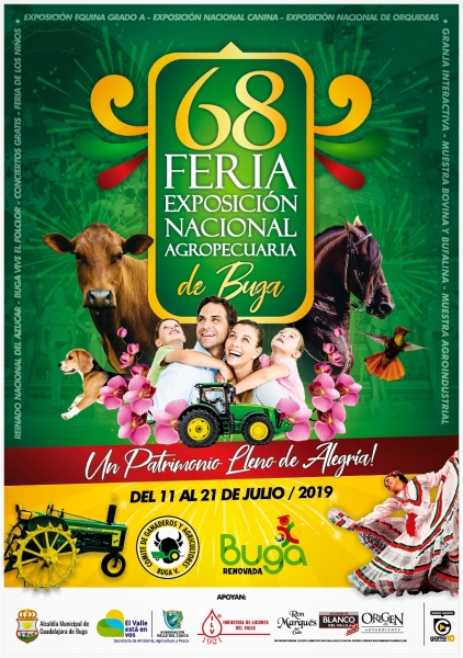  Feria De Buga · Feria Exposición Nacional Agropecuaria 2019 [BUGA] 