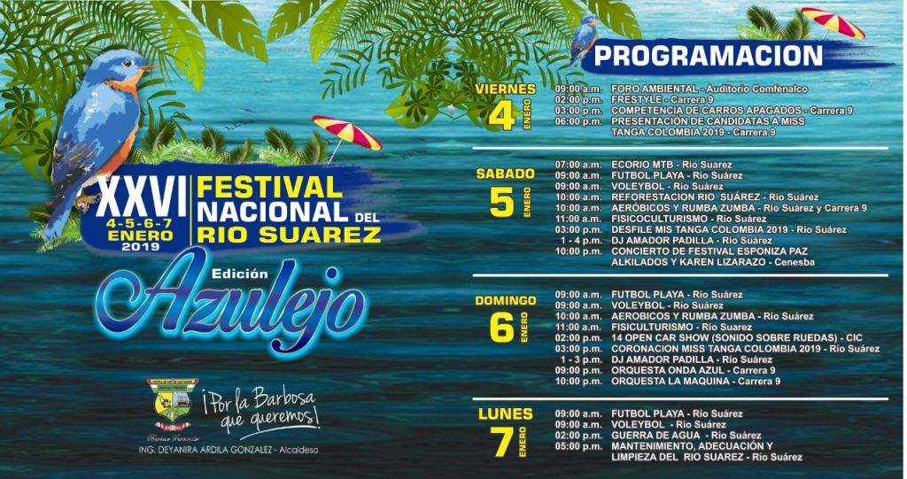  Festival Nacional Del Rio Suarez 2019 [BARBOSA] 