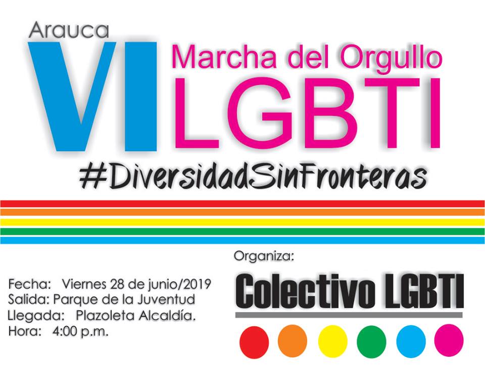  6 Marcha Del Orgullo LGBTI en Arauca [ARAUCA] 