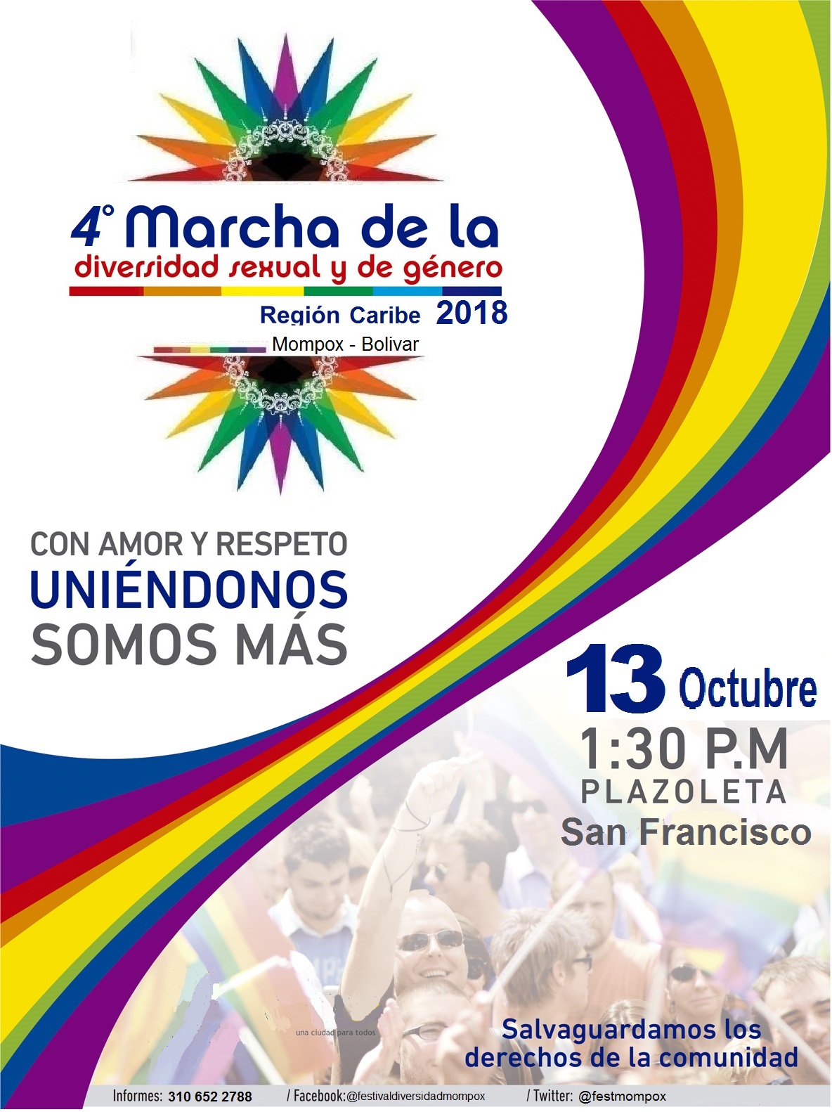  4 Marcha De La Diversidad Sexual Y De Genero - Mompox 2018 [MOMPOX] 