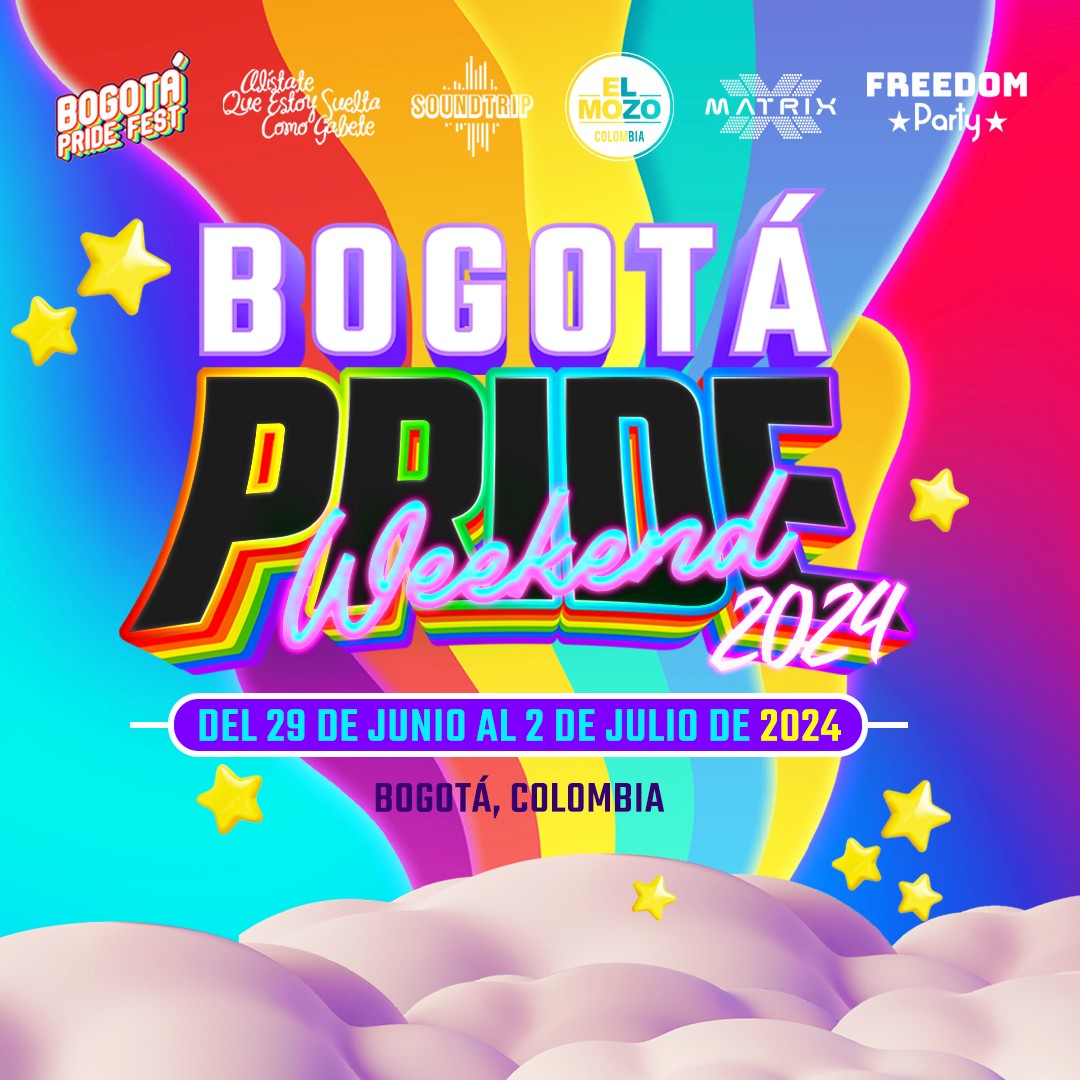 EL MOZO COLOMBIA presenta BOGOT PRIDE FEST 2024 en BOGOT