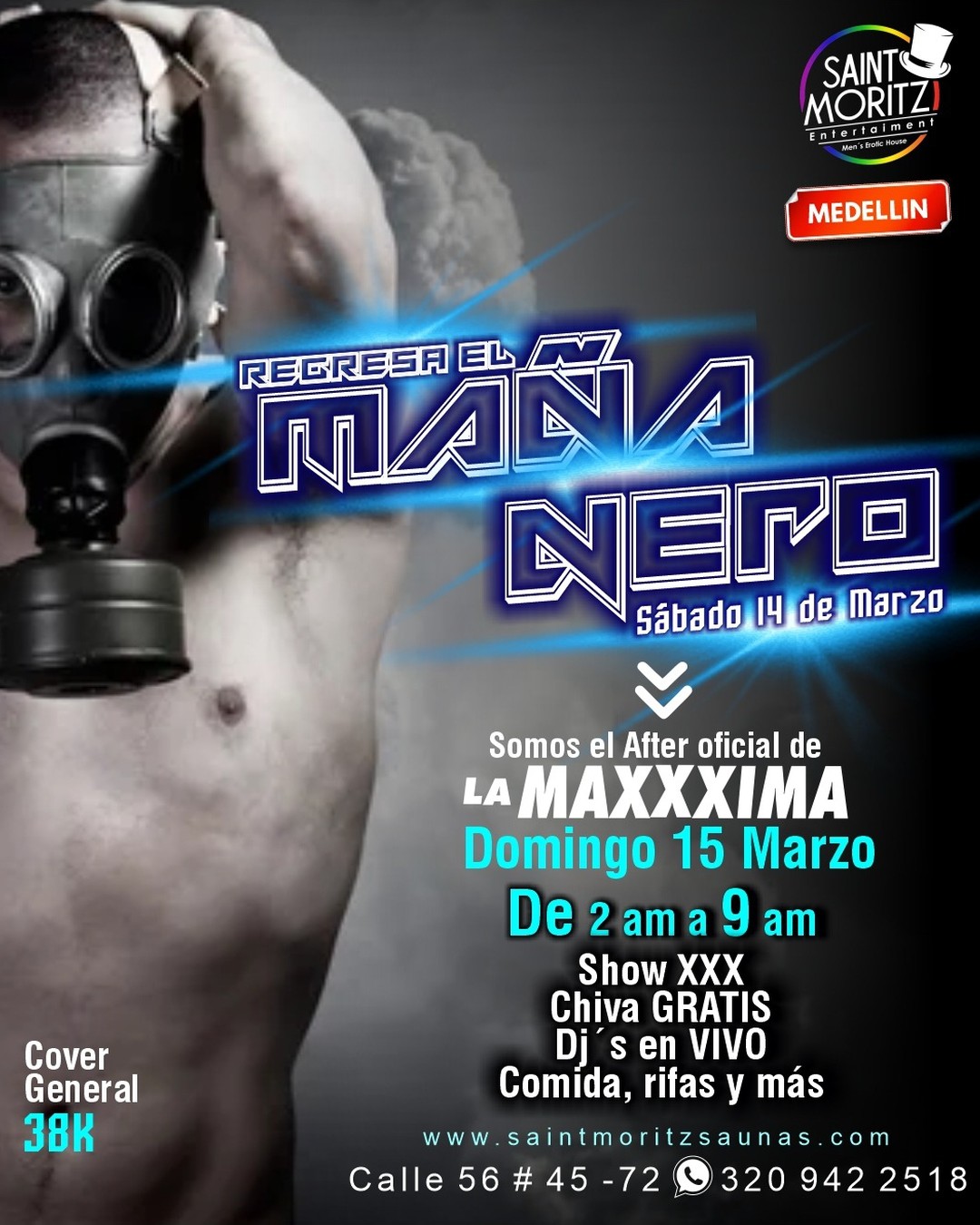 SAINT MORITZ · BA�O TURCO en MEDELL�N