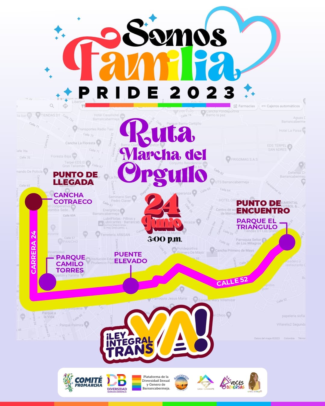 10� Marcha Del Orgullo LGTBIQ+ Barrancabermeja 2023