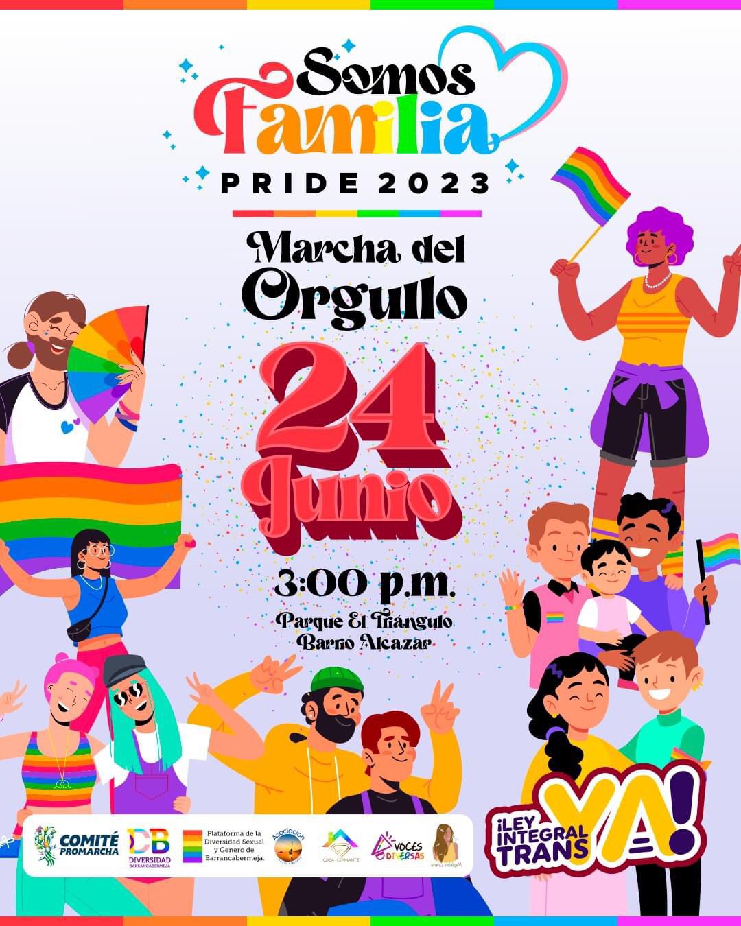 10� Marcha Del Orgullo LGTBIQ+ Barrancabermeja 2023