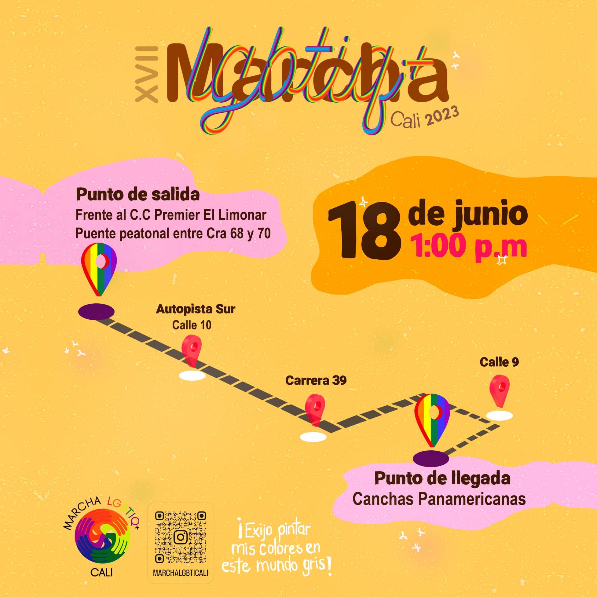 17� Marcha LGBTIQ+ Cali 2023