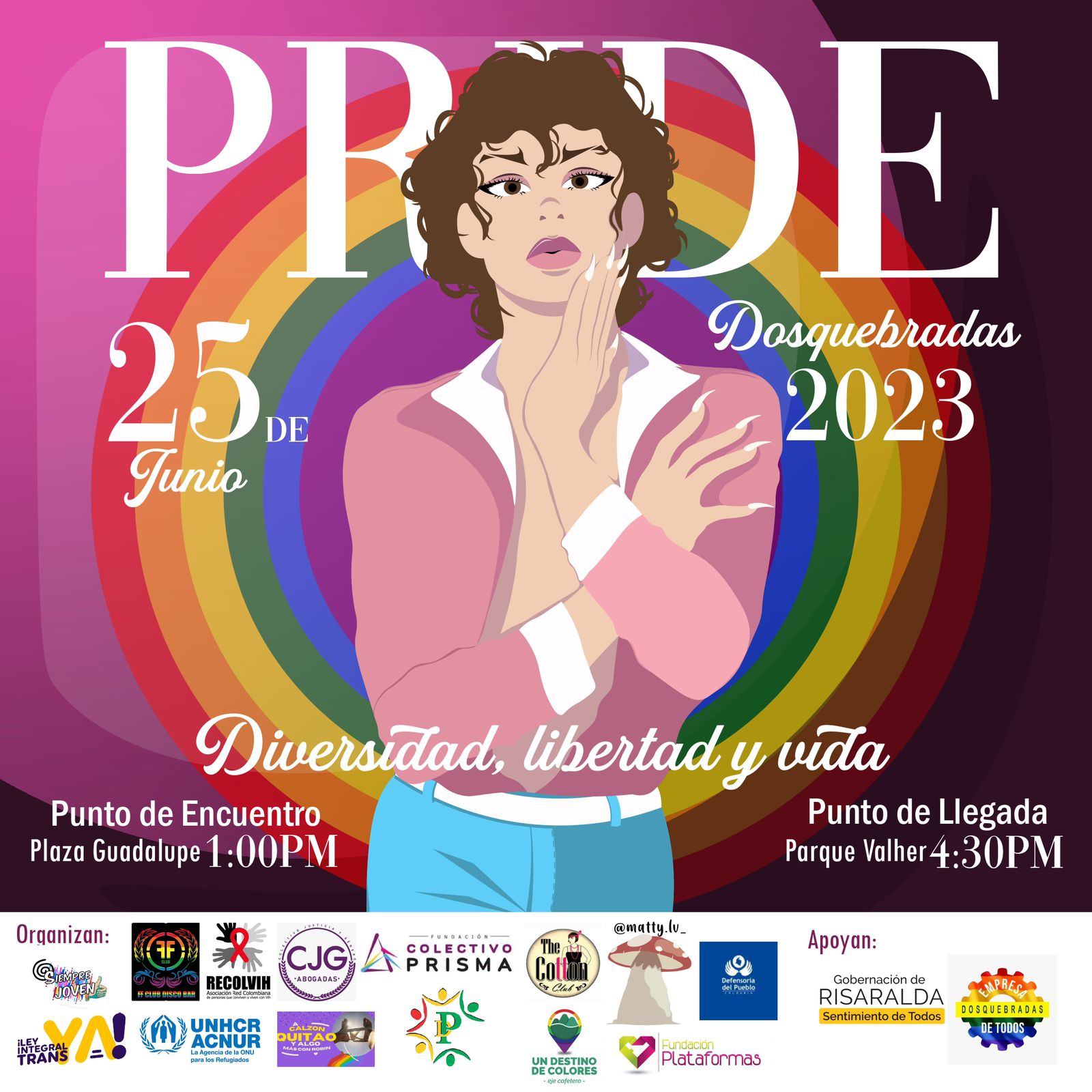 Pride Por La Vida Dosquebradas 2023
