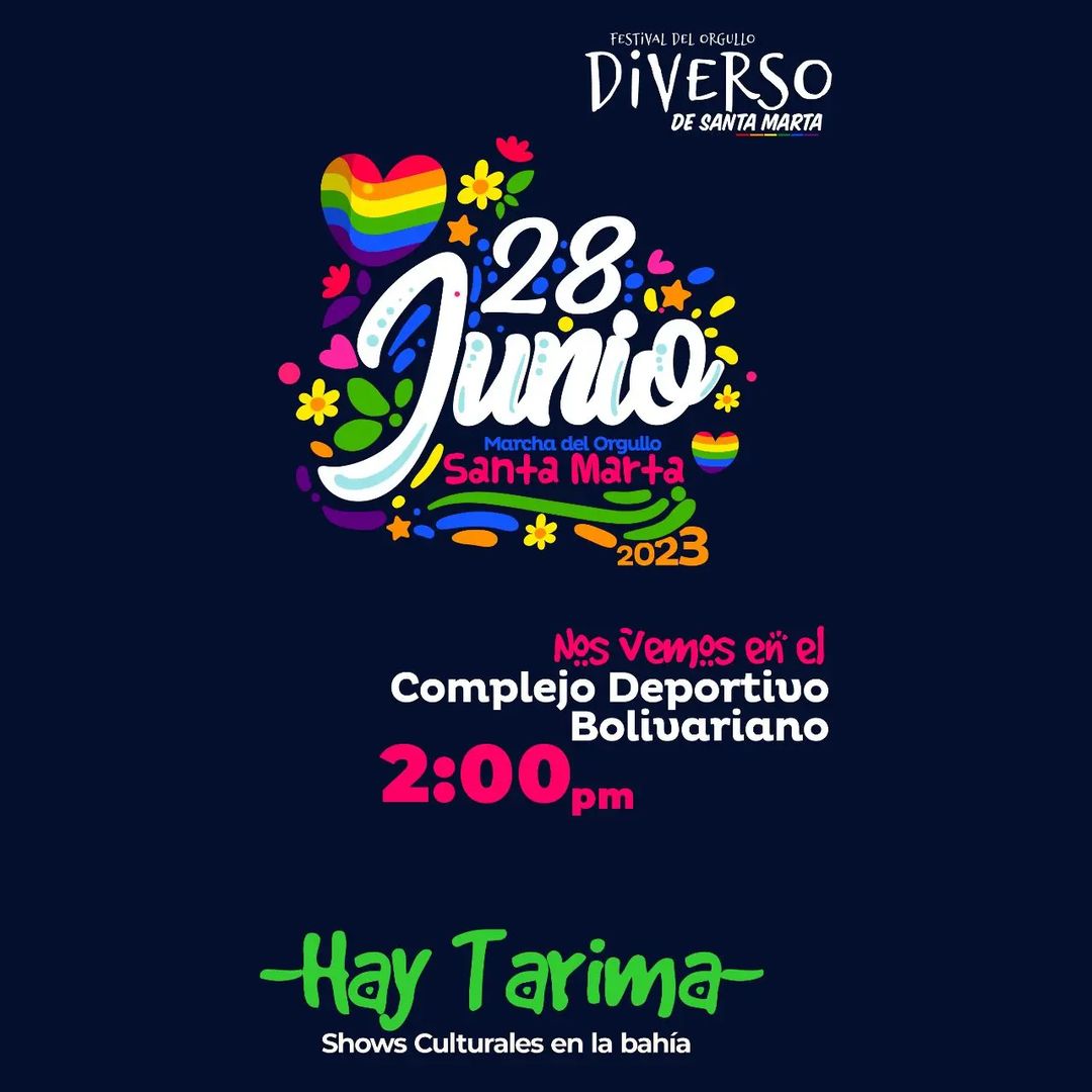 Marcha del Orgullo Diverso 2023 Santa Marta