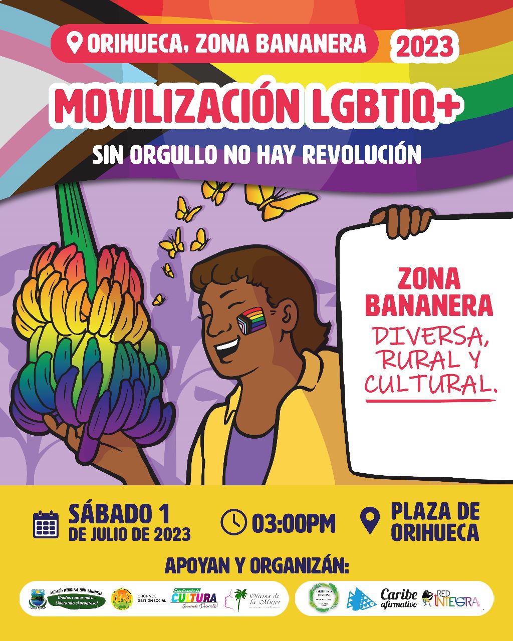 Movilizaci�n LGBTIQ+ Zona Bananera 2023