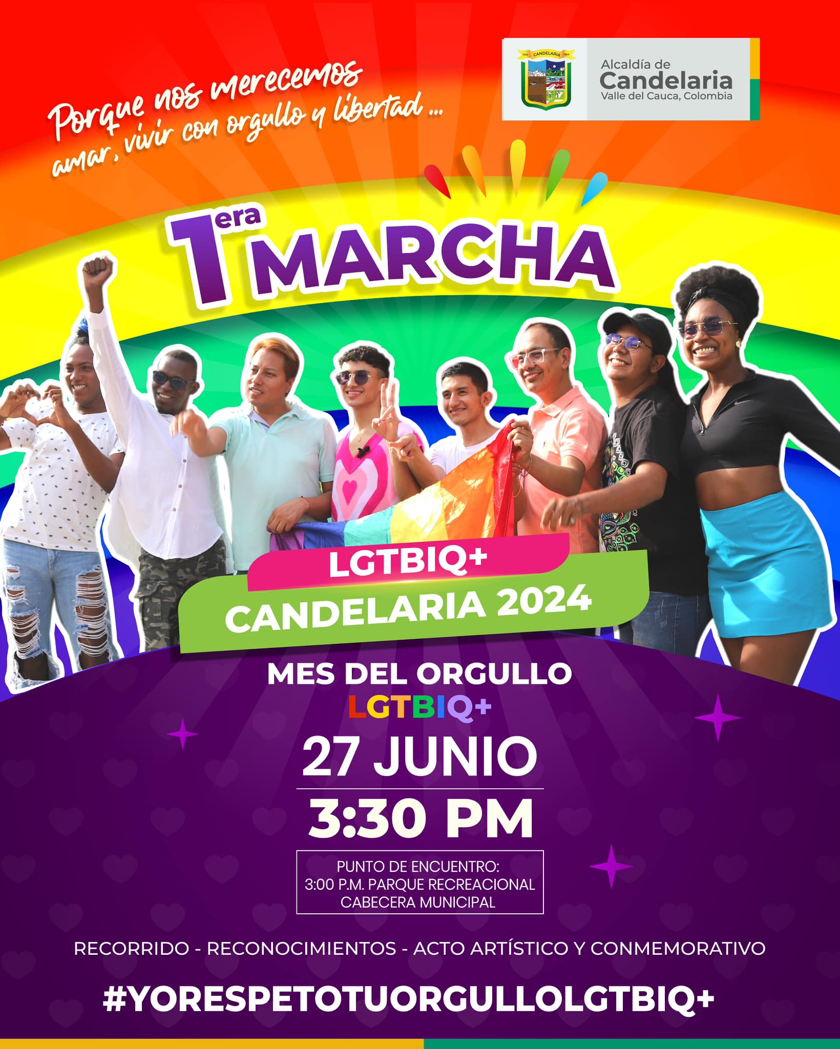1� Marcha LGBTIQ+ Candelaria 2024