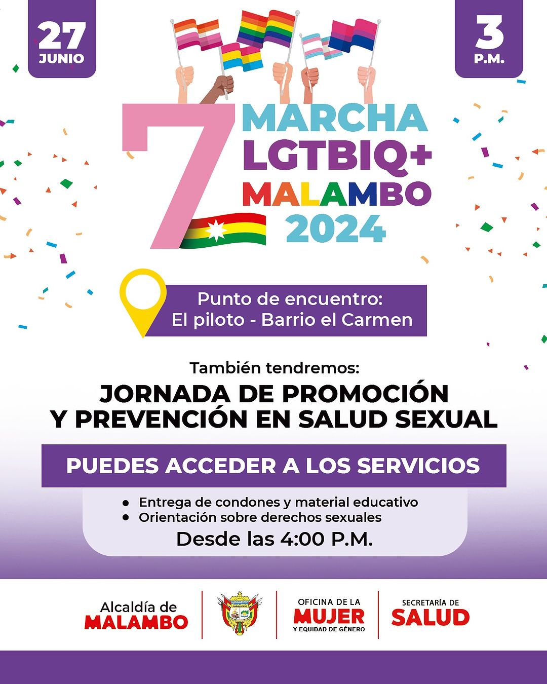 7� Marcha del Orgullo LGBTIQ+ Malambo 2024