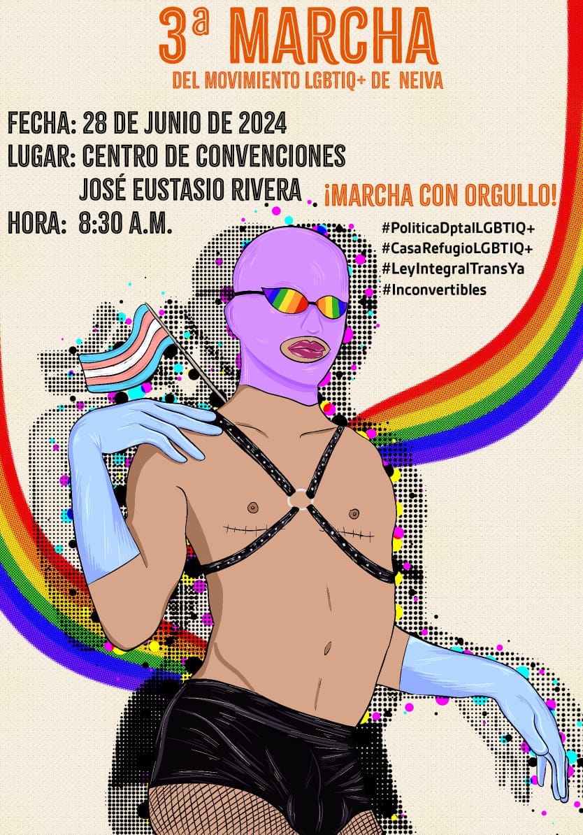 3� Marcha Del Movimiento LGBTIQ+ Neiva 2024