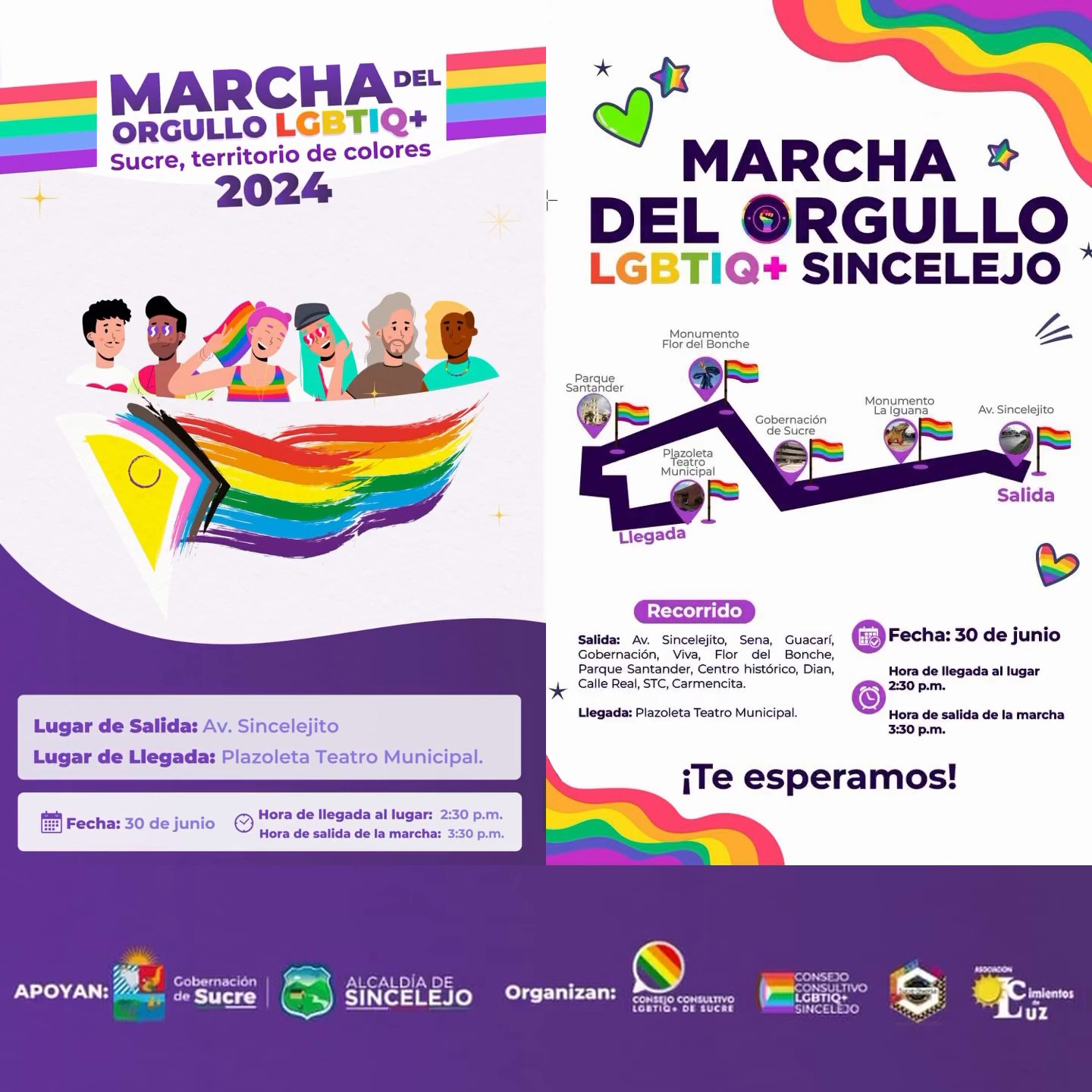 8� Marcha Del Orgullo LGBTIQ+ Sincelejo 2024