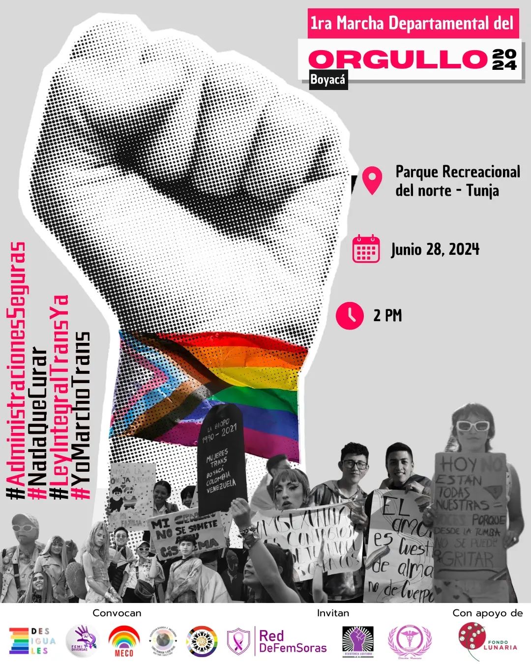 1� Marcha Departamental del Orgullo Boyac� 2024