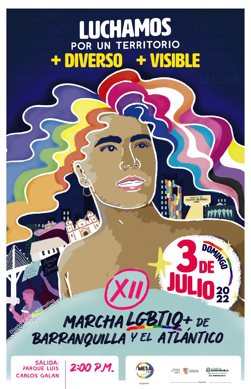  12� Marcha LGBTQ+ De Barranquilla Y El Atlantico 