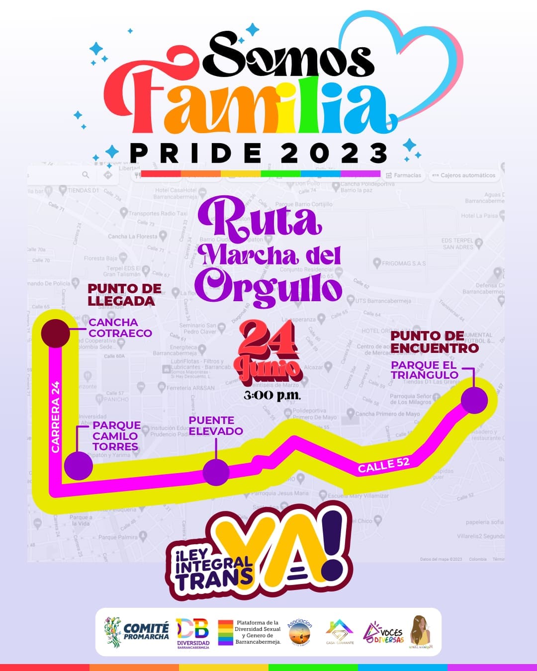 10 Marcha Del Orgullo LGTBIQ+ Barrancabermeja 2023