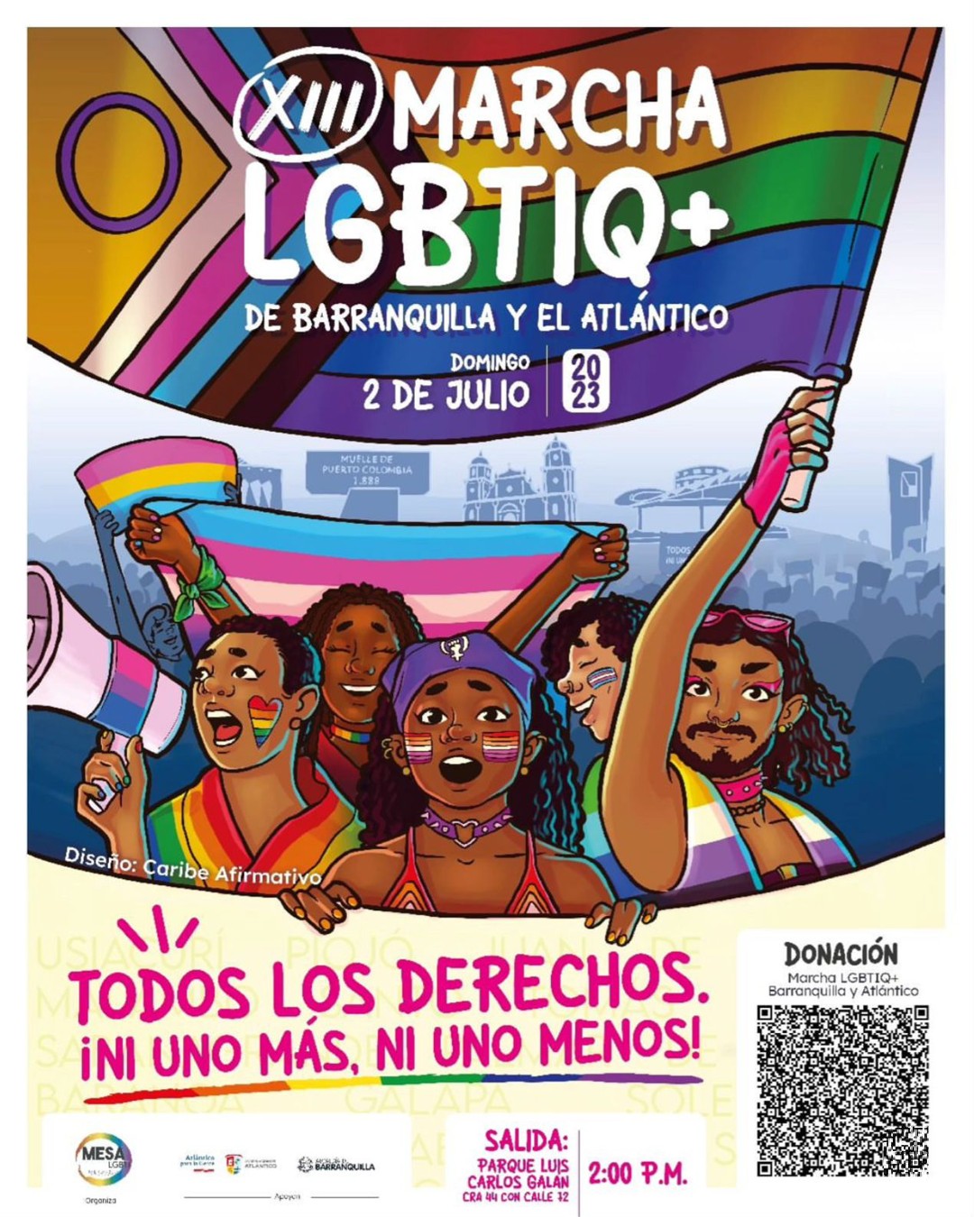  13 Marcha LGBTQ+ De Barranquilla Y El Atlantico 