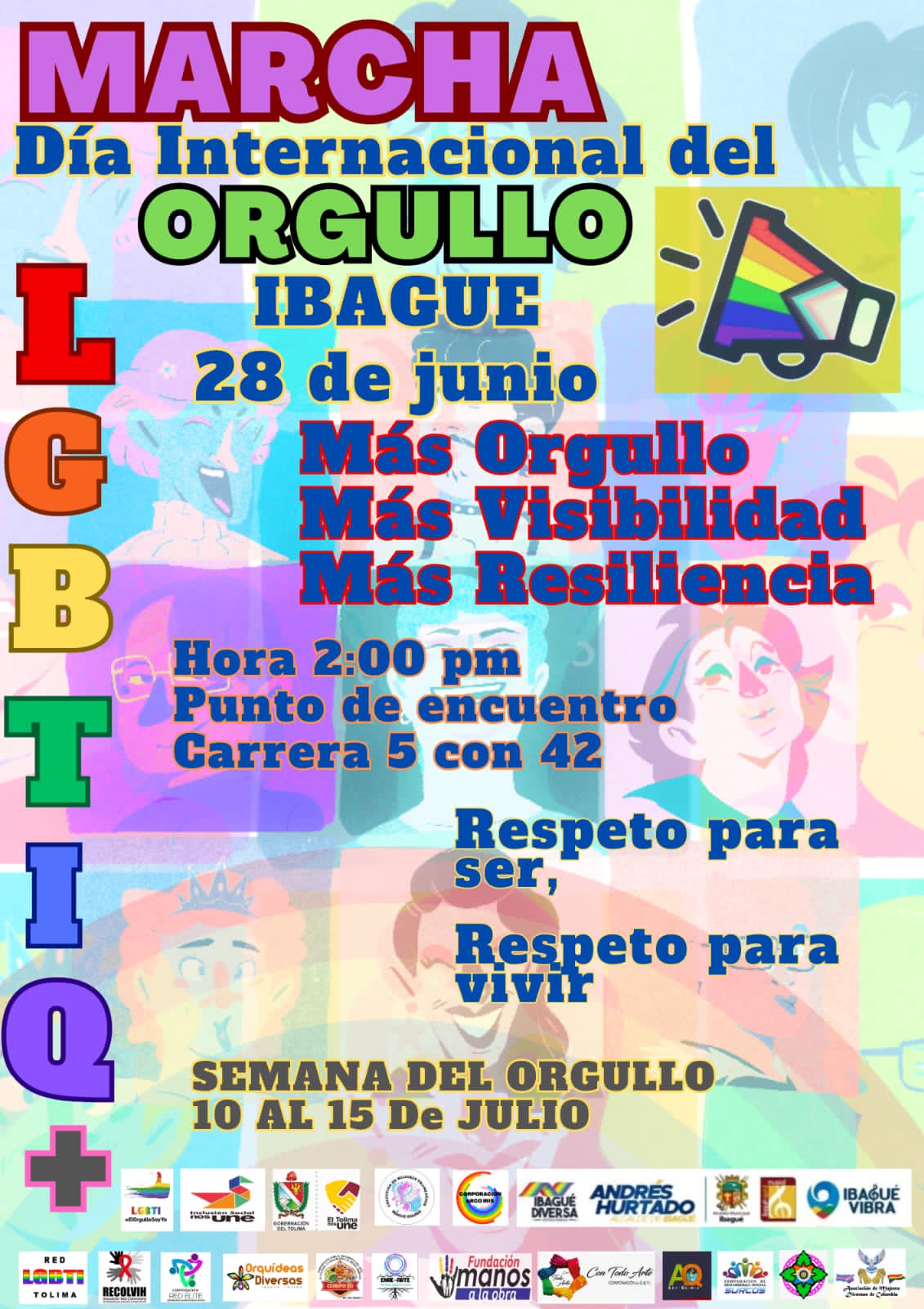 Marcha LGBTIQ+ Ibagu 2023