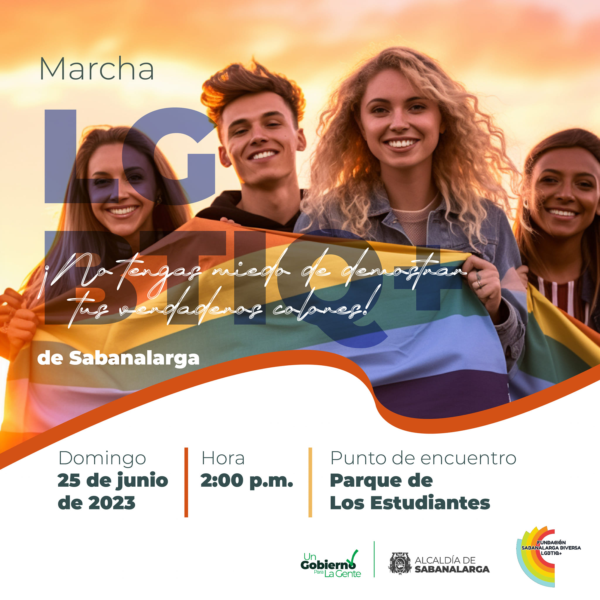 Marcha LGBTIQ+ de Sabanalarga 2023