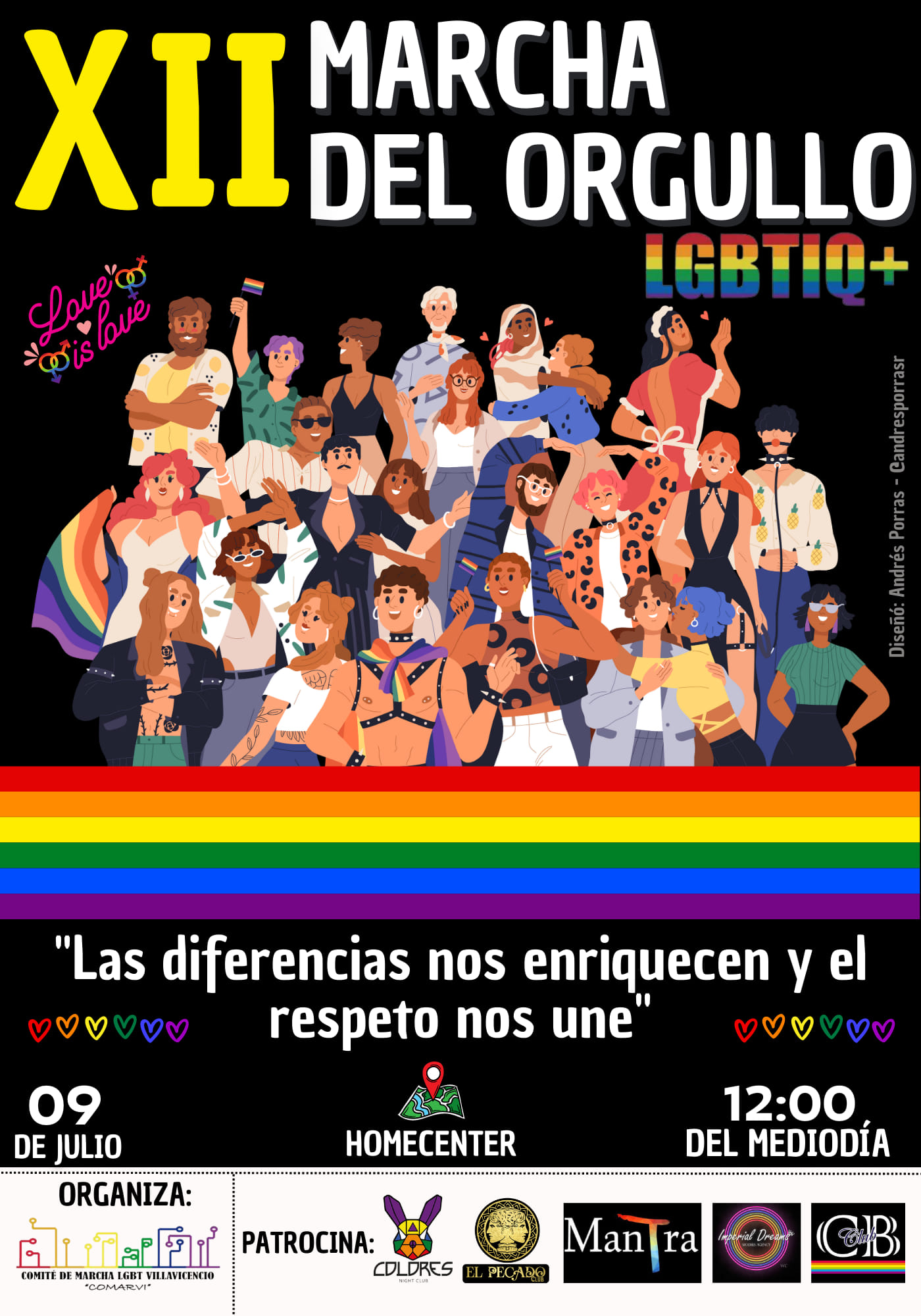  12 Marcha de la Ciudadana LGBTI Villavicencio 2023 [VILLAVICENCIO] 