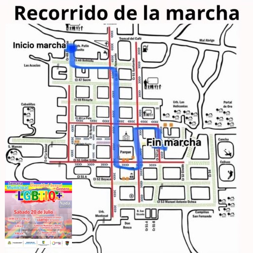 4 Marcha Municipal y la 1 Subregional LGBTIQ+ Amag 2024