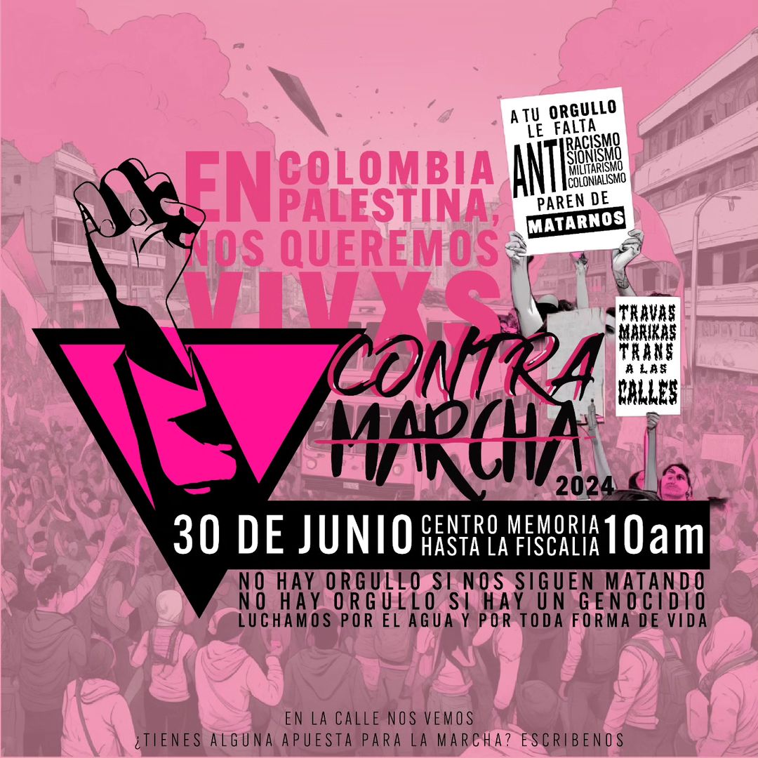 Contra Marcha 2024 Bogot