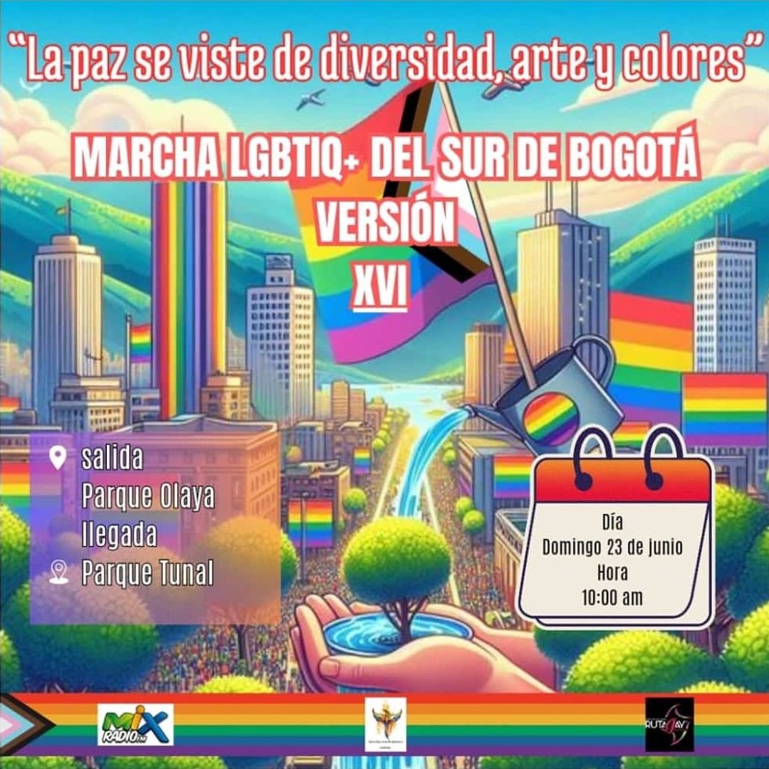 16 Marcha LGBTIQ+ Del Sur De Bogot