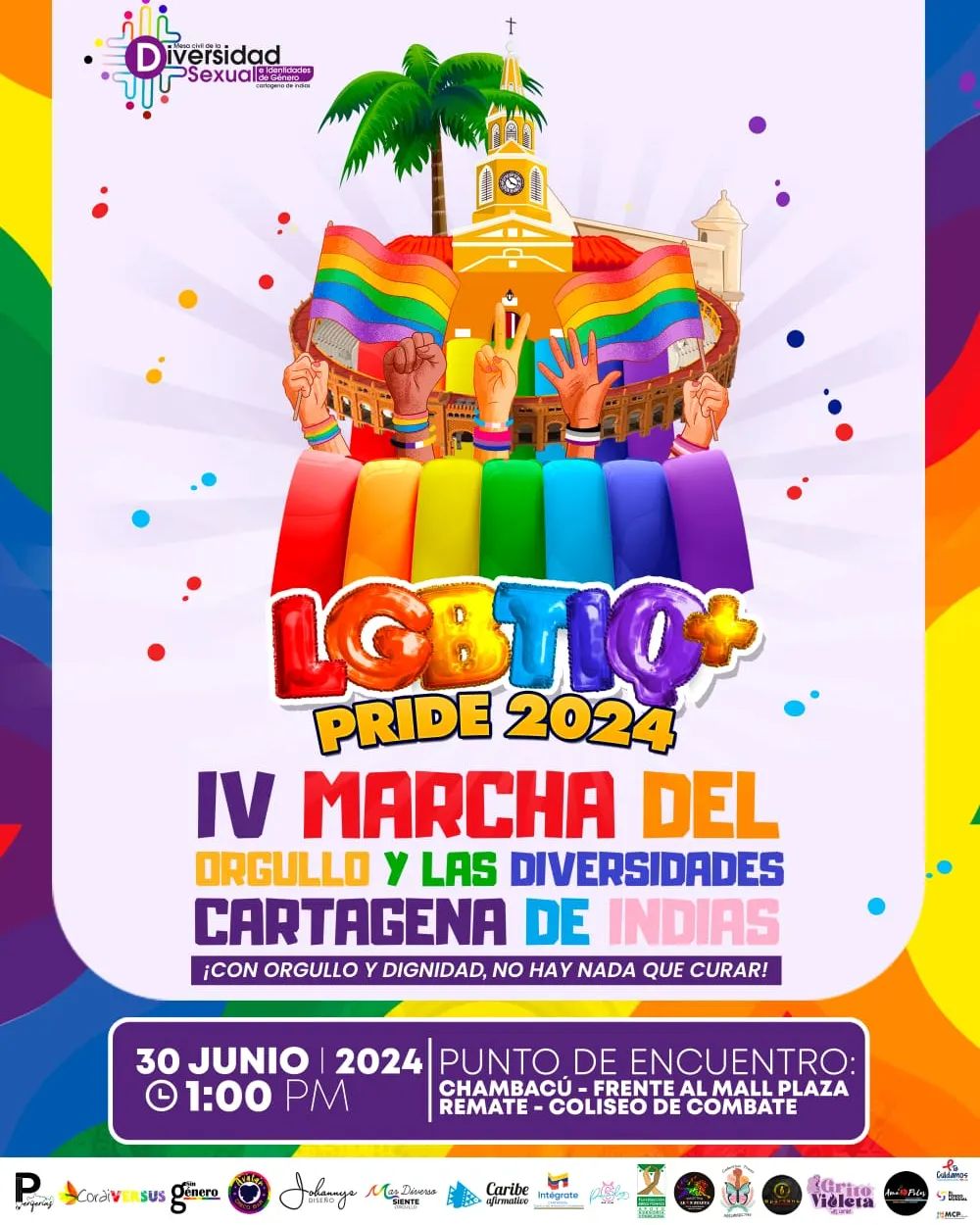 4 Marcha Del Orgullo LGBTIQ+ Cartagena 2024
