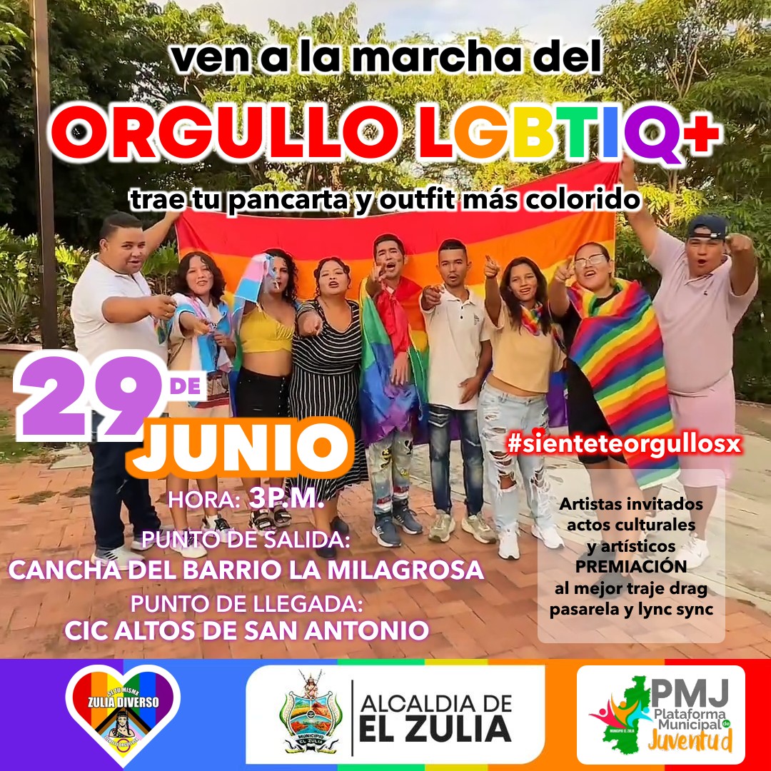 Marcha Del Orgullo LGBTIQ+ El Zulia 2024