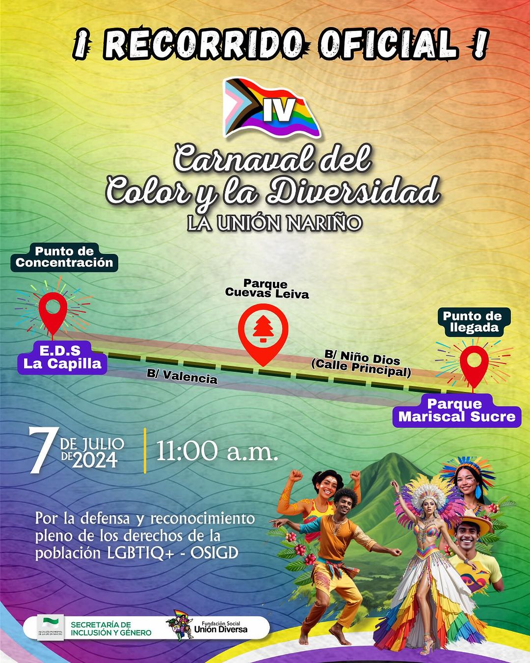 4 Carnaval Del Color Y La Diversidad - La Unin Nario