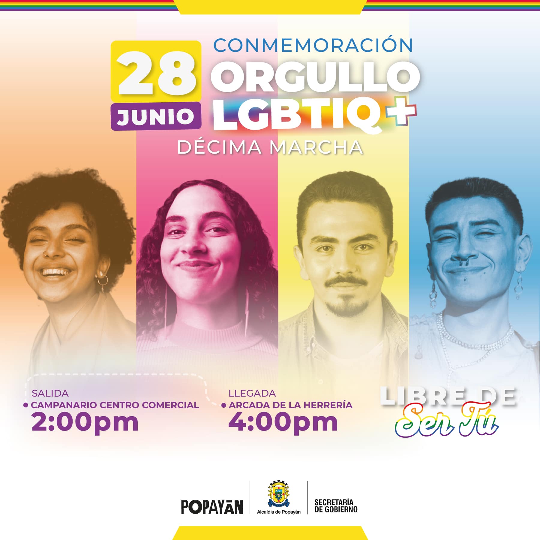 10 Marcha Del Orgullo LGBTIQ+ Popayan 2024