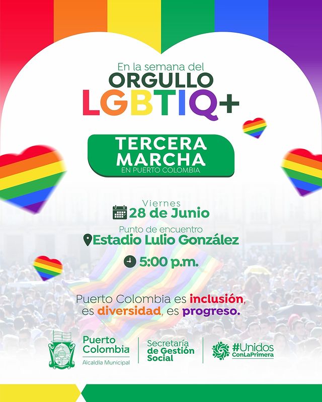 3 Marcha del Orgullo LGBTIQ+ Puerto Colombia 2024