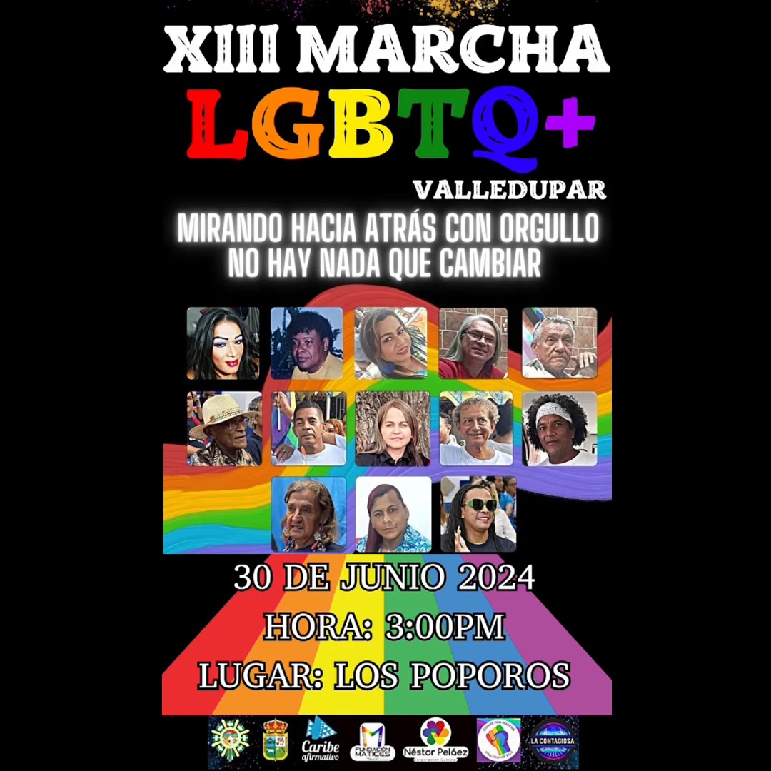 13 Marcha LGBTIQ+ Valledupar 2024