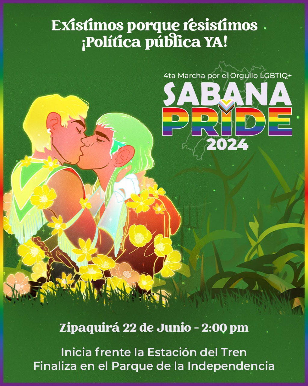 Sabana Pride 2024 - 4 Marcha LGBTIQ+ Zipaquir 2024