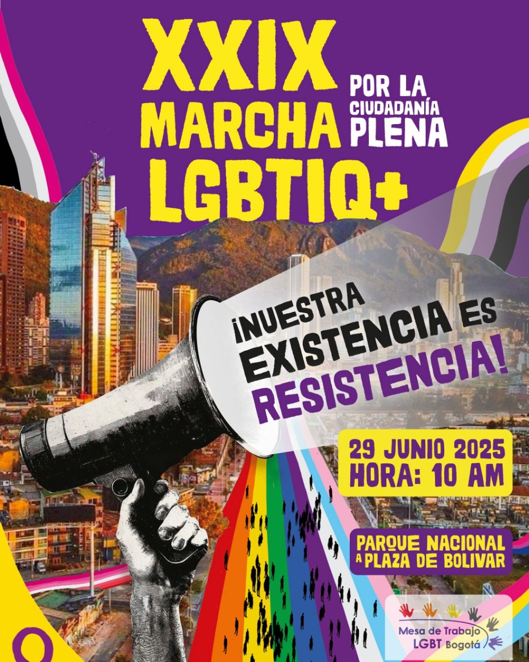 29� Marcha LGBTIQ+ de Bogot� 2025