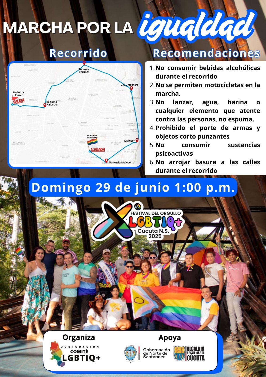 Marcha Del Orgullo Diverso C�cuta 2025