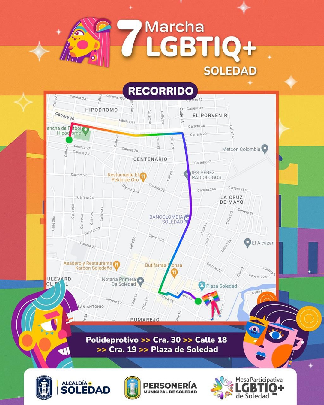 7� Marcha LGBTIQ+ Soledad 2025