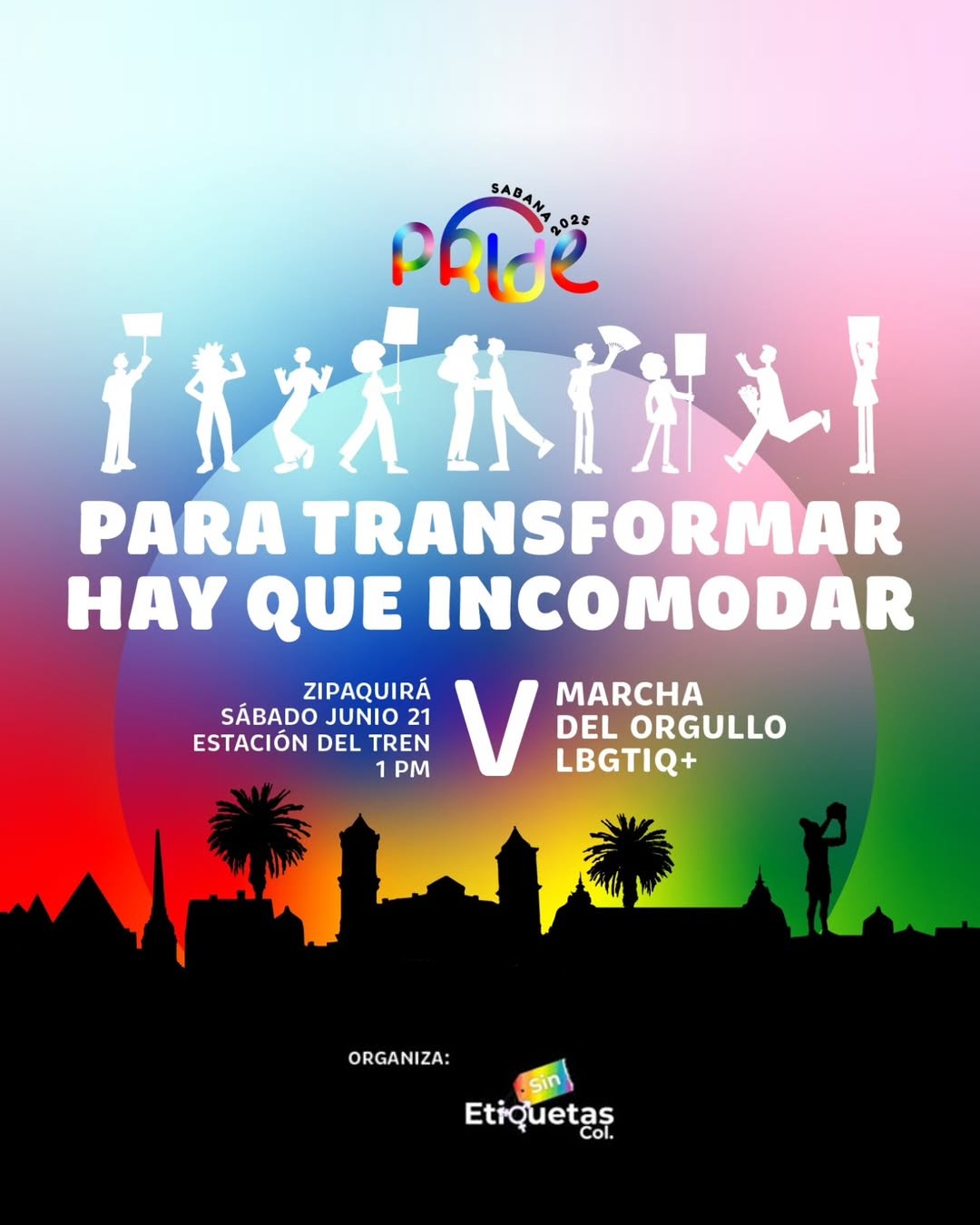 Sabana Pride 2025 - 5� Marcha LGBTIQ+ Zipaquir� 2025