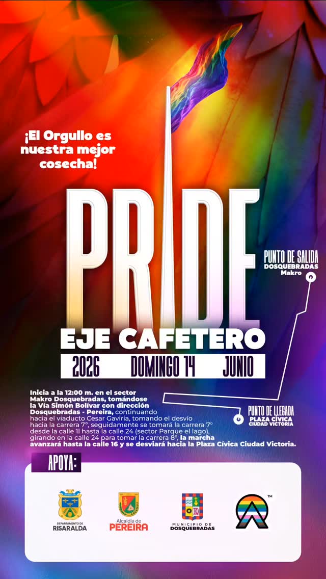 Marcha Del Orgullo Pereira Risaralda 2026