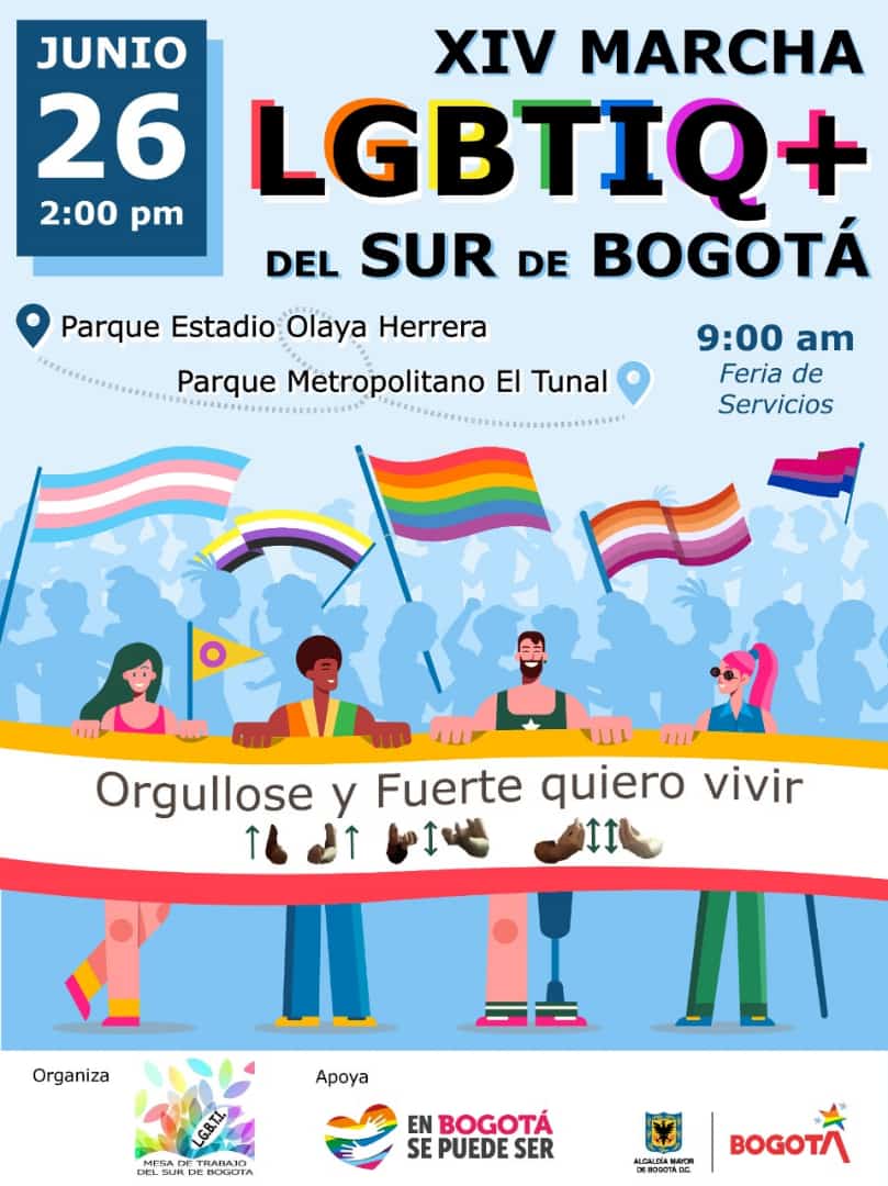  14 Marcha LGBTIQ+ Del Sur De Bogot 