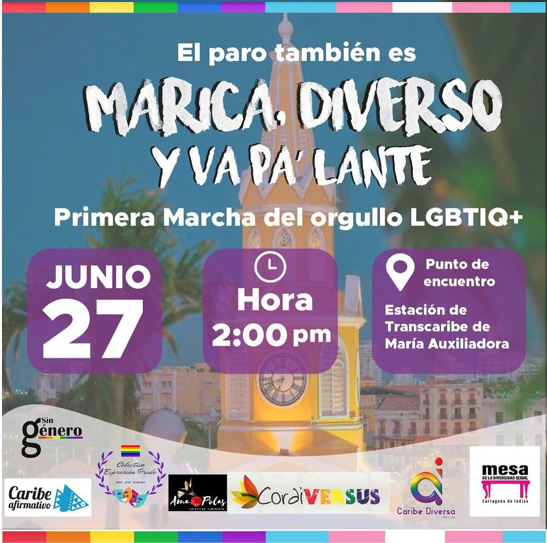  1 Marcha Del Orgullo LGBTIQ+ - Cartagena 2021 [CARTAGENA] 