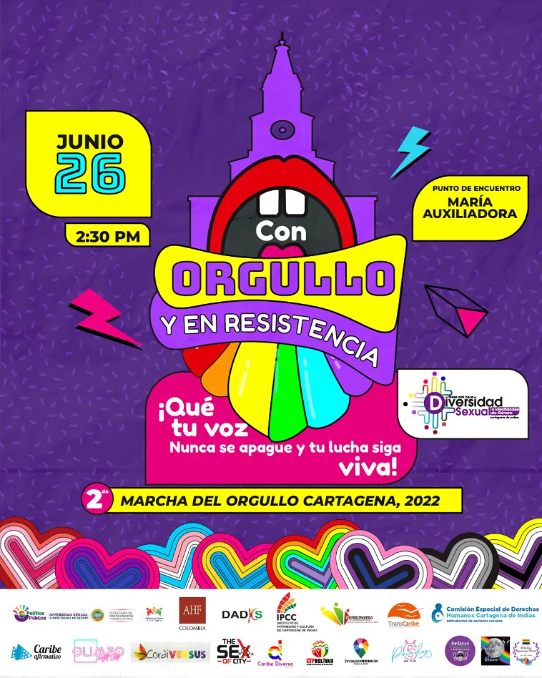  2 Marcha Del Orgullo LGBTIQ+ Cartagena 2022 [CARTAGENA] 