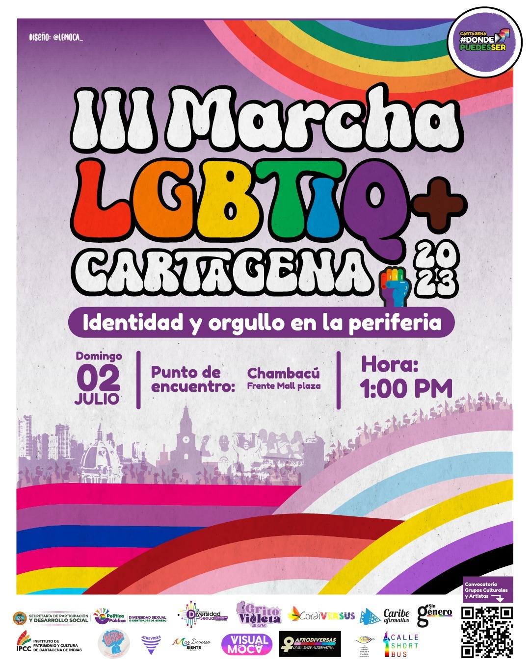 3 Marcha Del Orgullo LGBTIQ+ Cartagena 2023