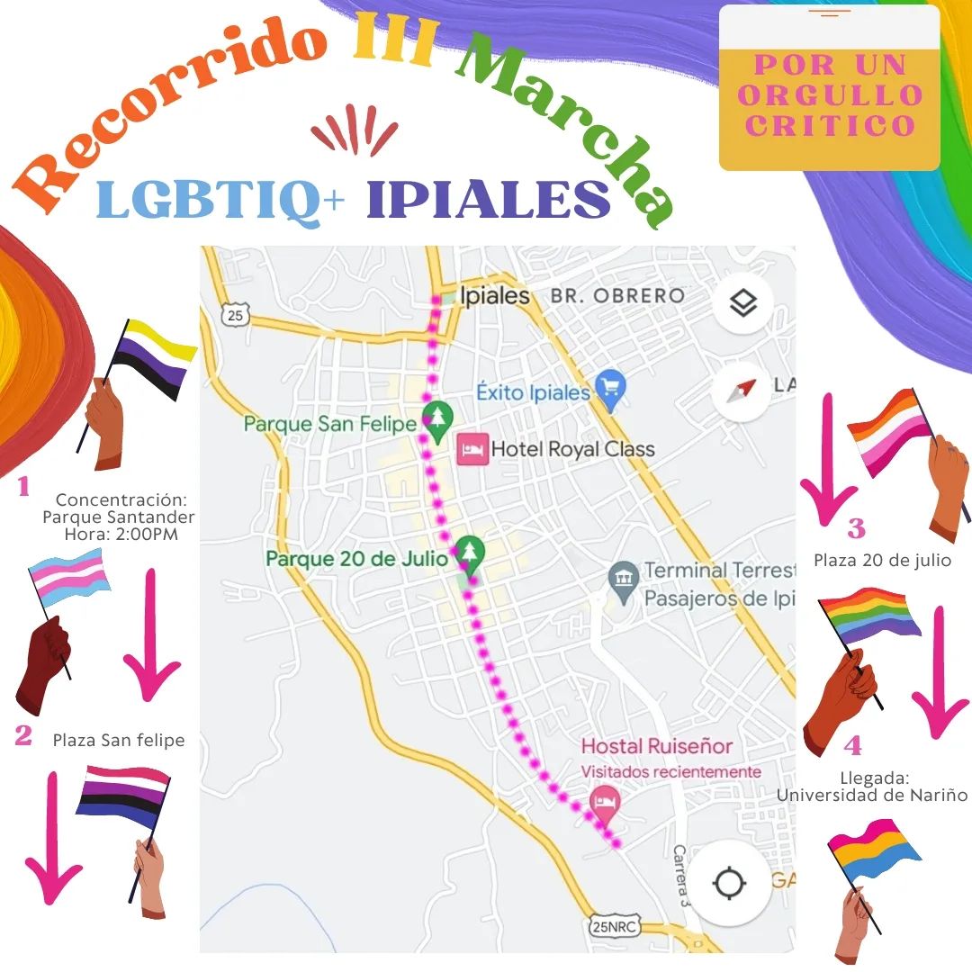 3 Marcha por la Dignidad del Orgullo LGBTIQ+ Ipiales 2023