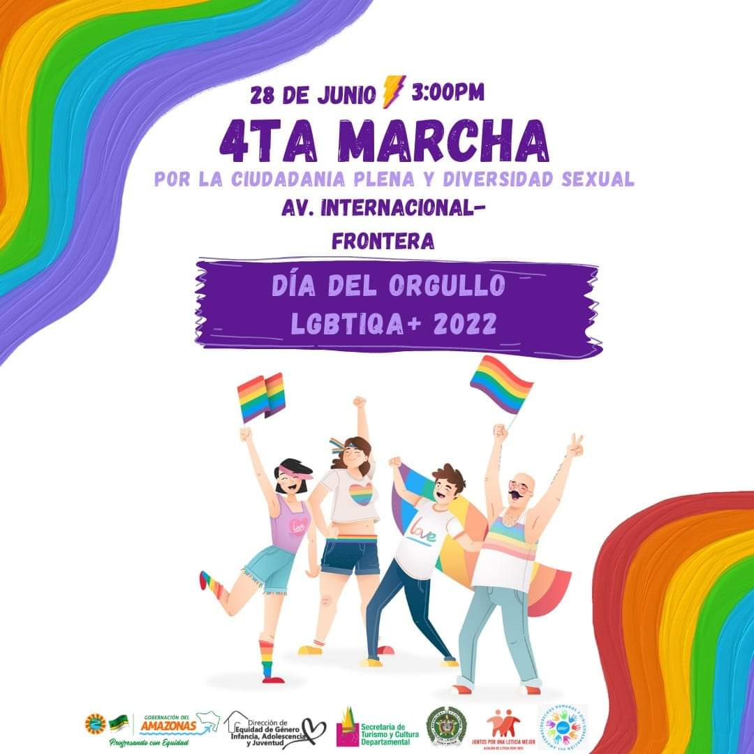  4 Marcha Por la Cicudadania Plena Y La Diversidad Sexual Leticia 2022 [LETICIA] 