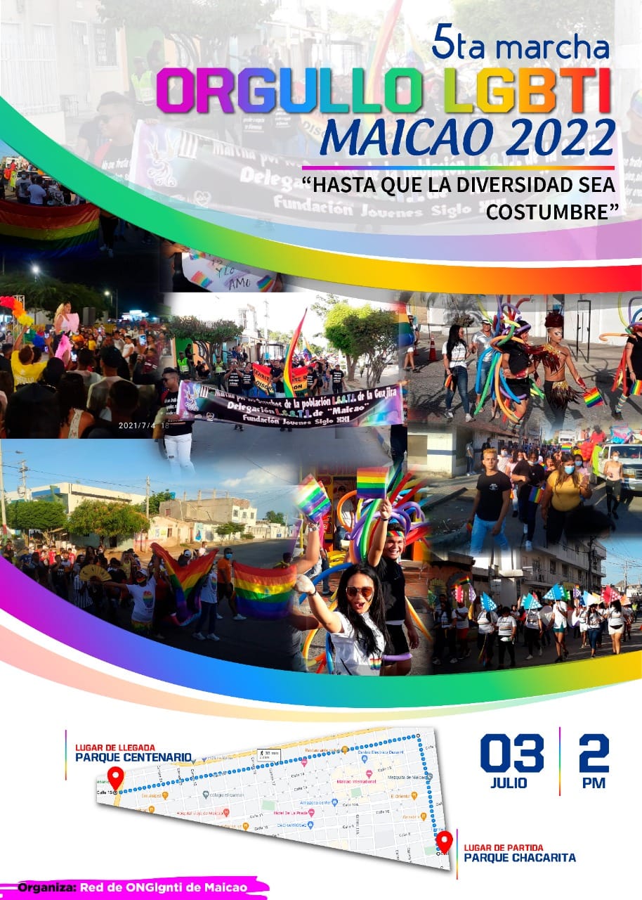 5 Marcha Del Orgullo LGBT De La Guajira - Maicao 2022 [MAICAO] 