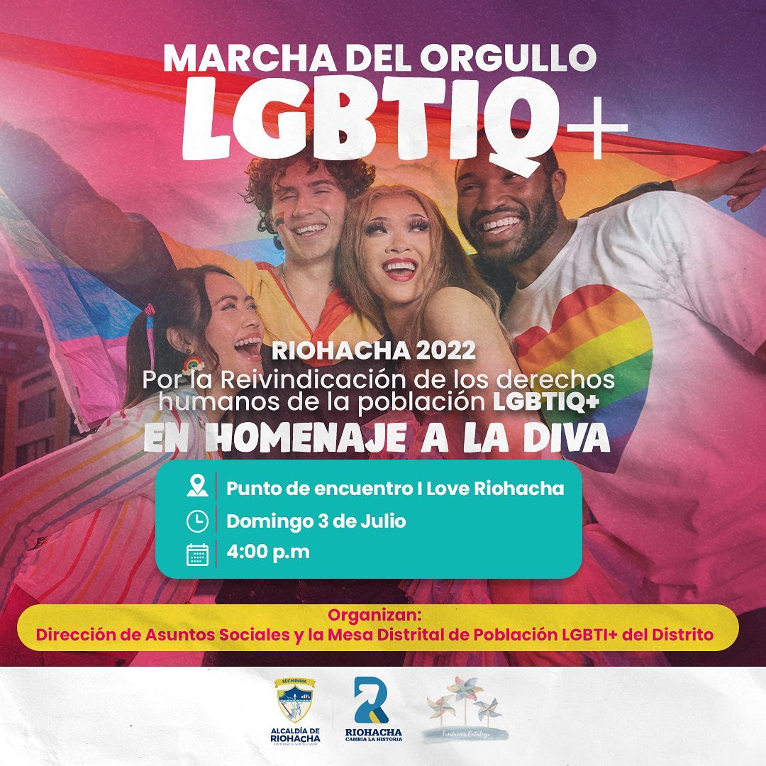  1 Marcha Del Orgullo LGBTIQ+ Riohacha 2022 [RIOHACHA] 