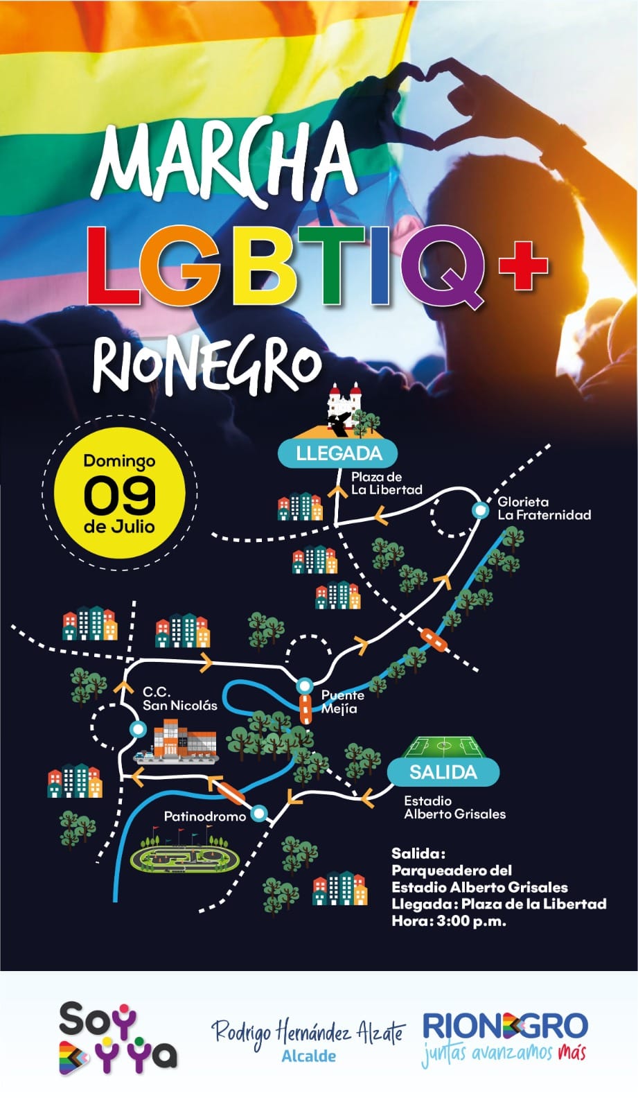  Marcha LGBTIQ+H Rionegro 2023 Oriente Florece