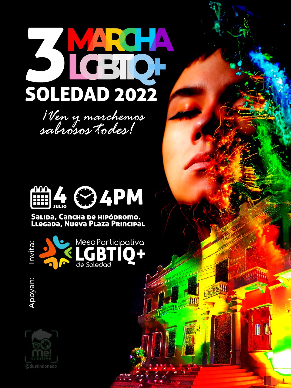  3 Marcha LGBTIQ+ Soledad 2022 [SOLEDAD] 
